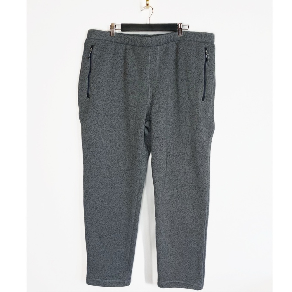 The North Face Mens Charcoal Gray Fleece Sweatpants Thick Warm size XXL